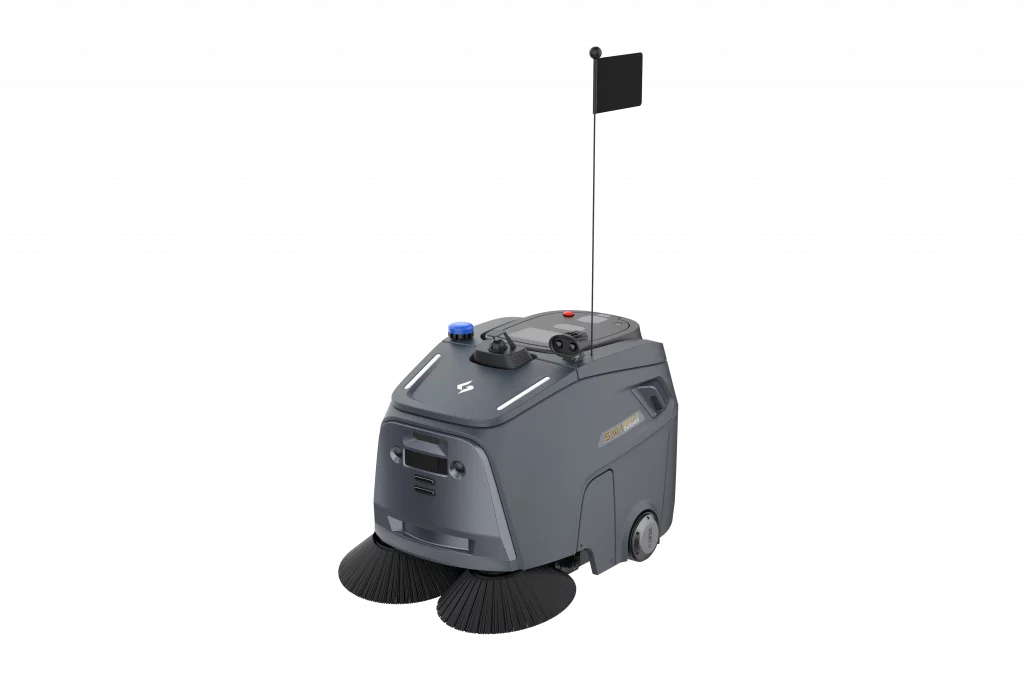 Beetle robot de nettoyage industriel autonome pour entrepôt et logistique